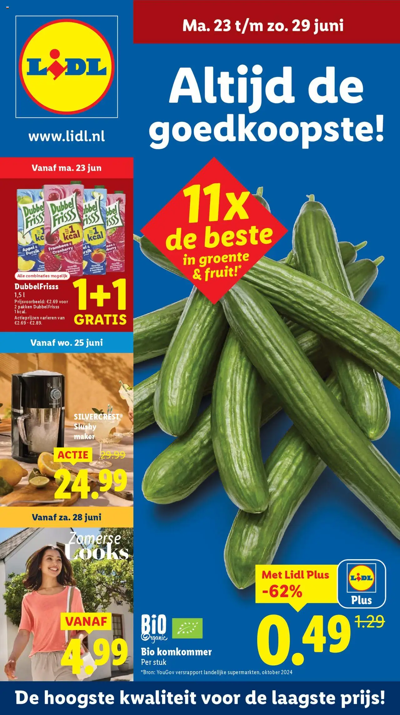  | Pagina: 1 | Producten: Komkommer, Fruit, Appel