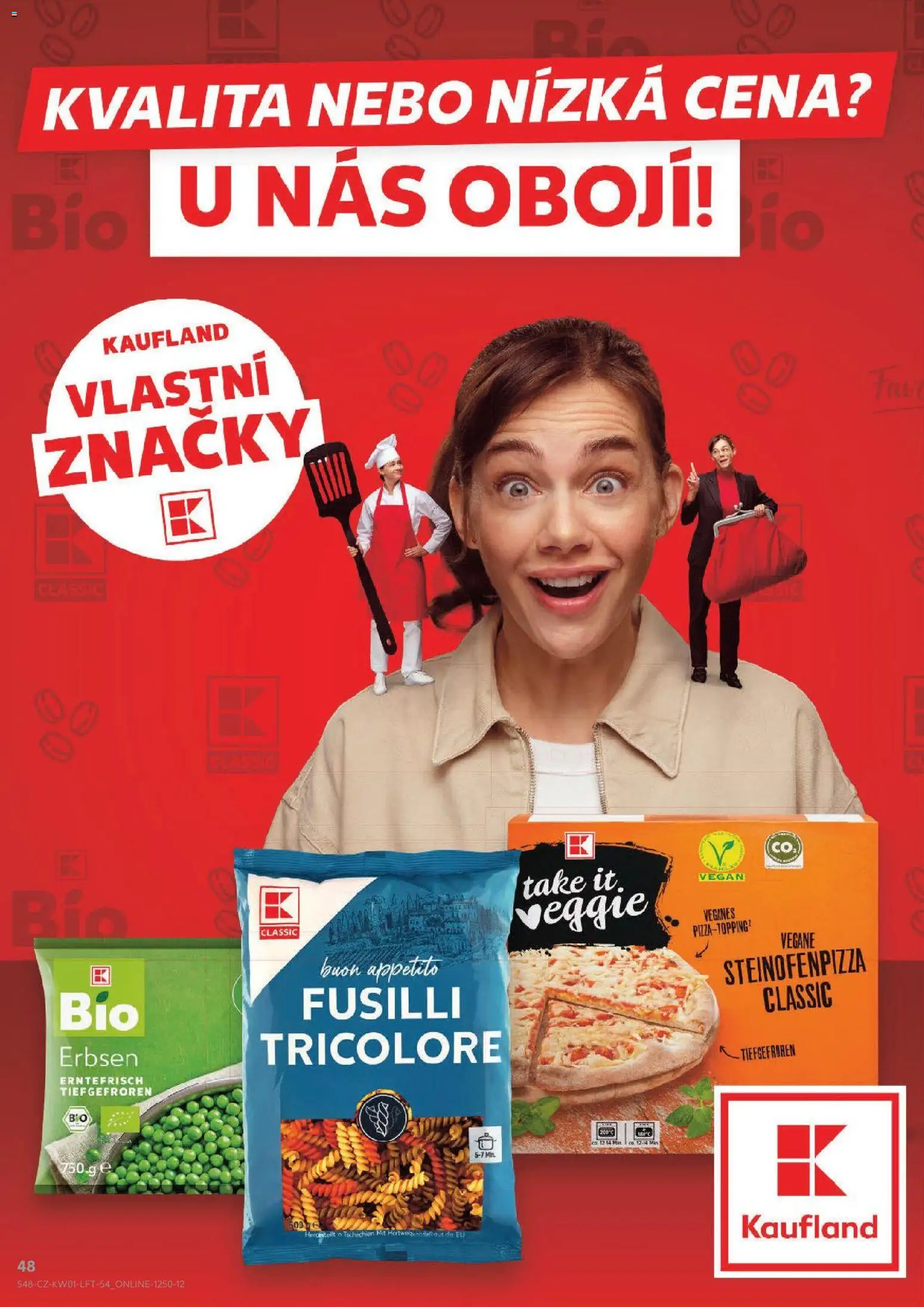 Kaufland leták - Kolín od 02.01.2026 | Strana: 48 | Produkty: Veggie, Vegan, Pizza, Take It Veggie