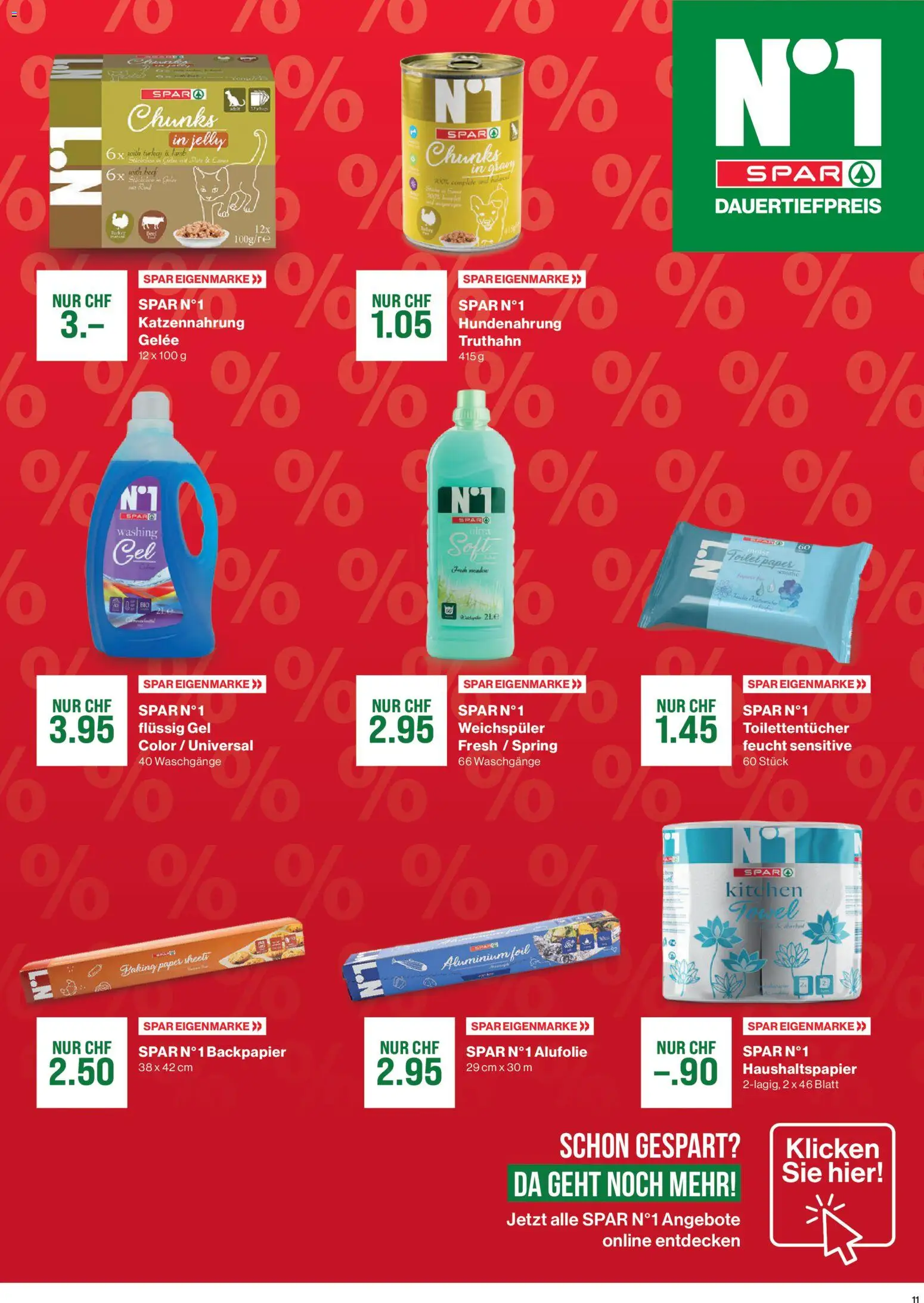 SPAR Aktionen – gültig ab 08.01.2026 | Seite: 11 | Produkte: Weichspüler