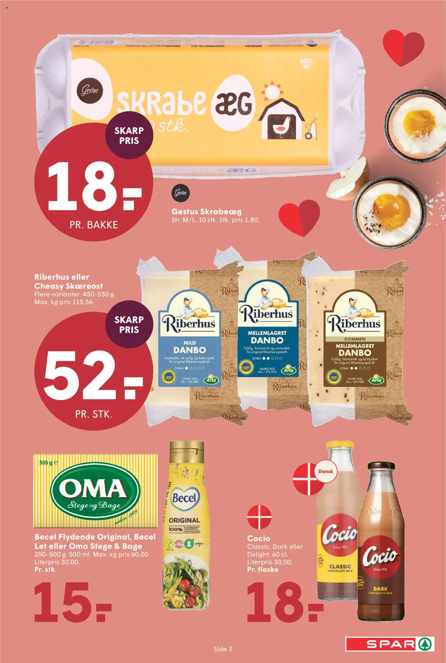 Spar tilbudsavis – gyldig fra 14.11.2025 | Side: 3 | Produkter: Æg