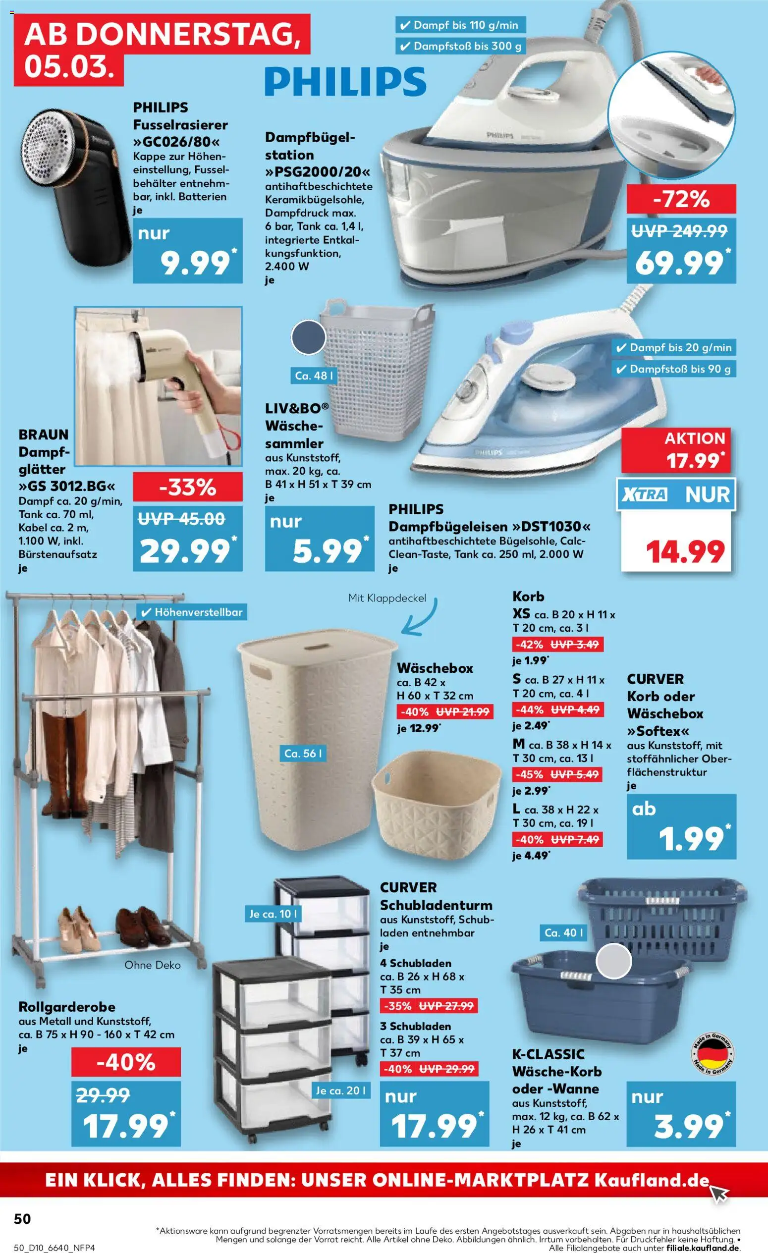 Kaufland Německo leták od 05.03.2026 | Strana: 50 | Produkty: Kabel