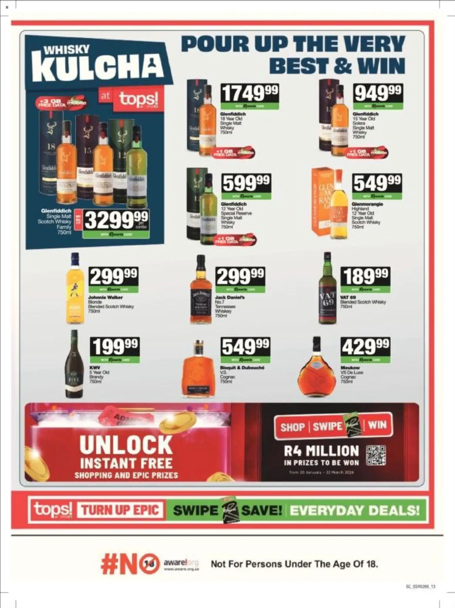New Spar catalogue – valid from 23.02.2026 | Page: 13 | Products: Data, Brandy