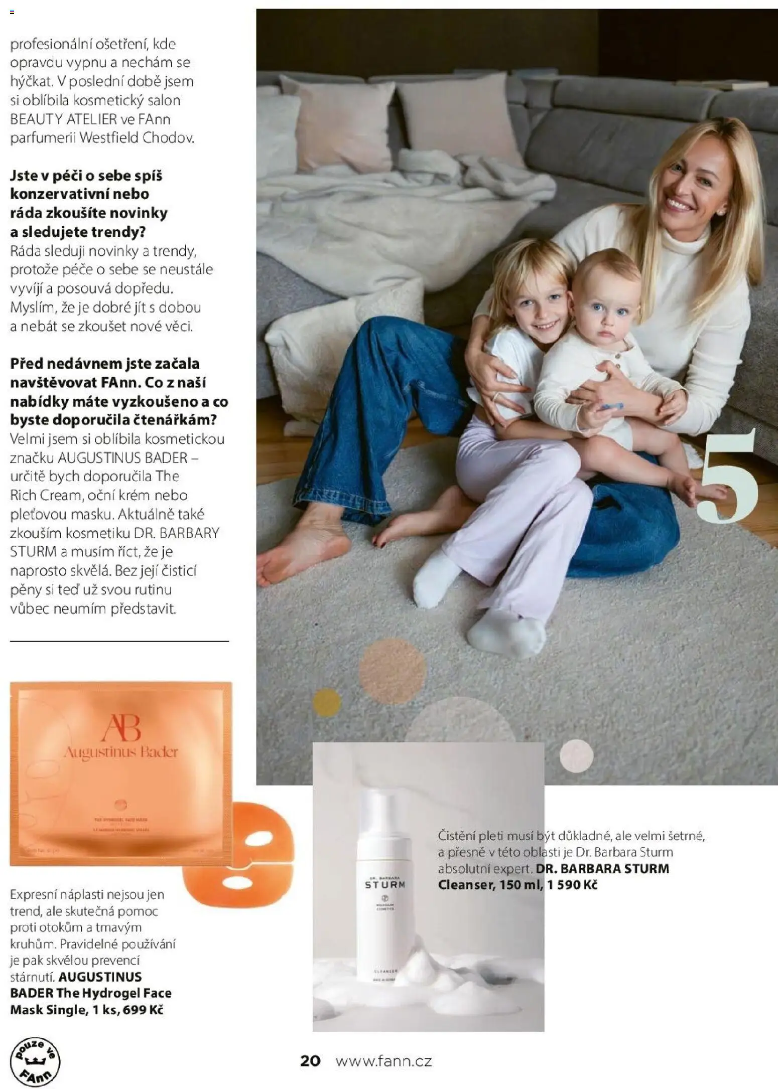 FAnn parfumerie katalog Jaro 2025 od 24.02.2026 | Strana: 20 | Produkty: Krém