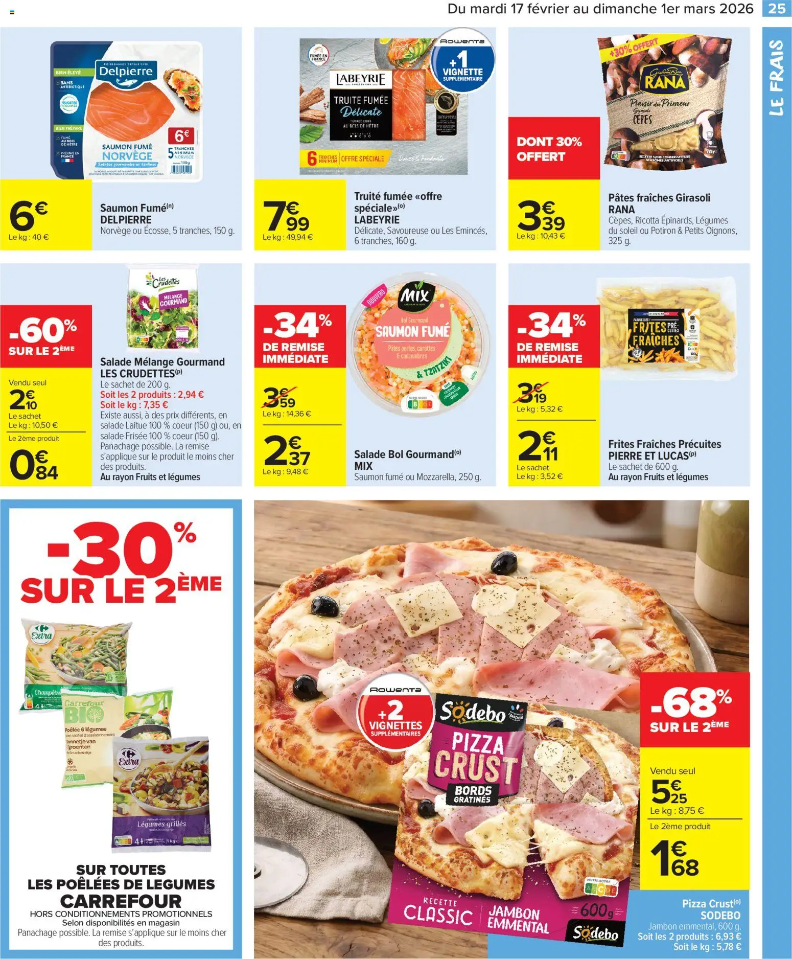 {H1} | Page: 27 | Produits: Potiron, Truite fumée, Jambon, Concombres