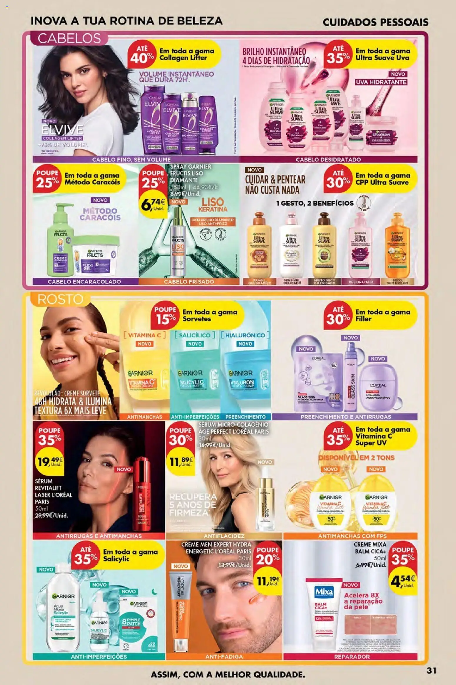 Pingo Doce Poupe Esta Semana Açores │ válido de 19.03.2026 | Página: 31 | Produtos: Sérum, Vitamina c, Creme, Sorvete