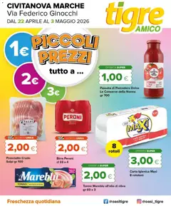 Anteprima del volantino Tigre volantino Amico Civitanova Marche valido a partire dal 22.04.2026