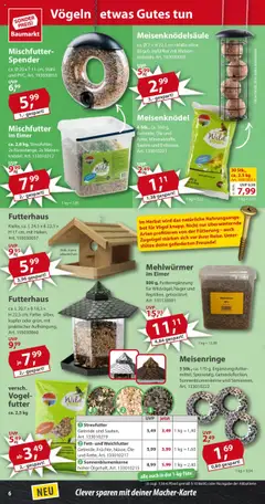 Sonderpreis Baumarkt Prospekt 	 – gültig ab 13.09.2025 | Seite: 6 | Produkte: Getreide