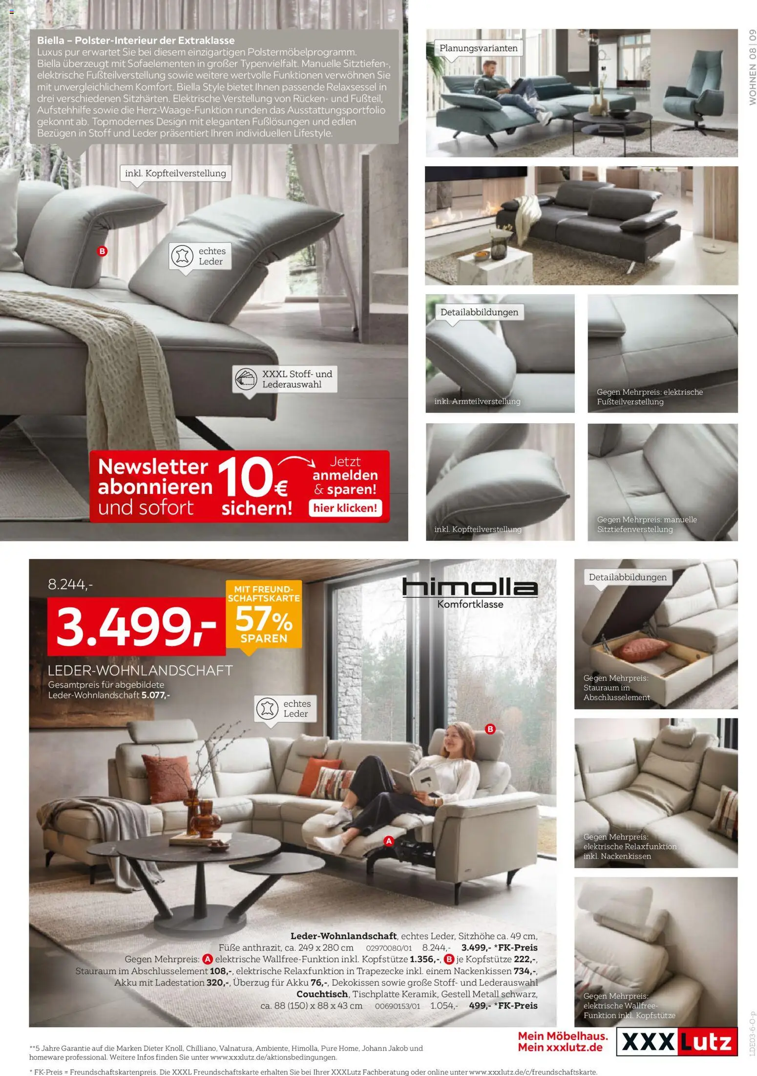 XXXL Lutz Polster Spezial – gültig ab 22.02.2026 | Seite: 9 | Produkte: Relaxsessel