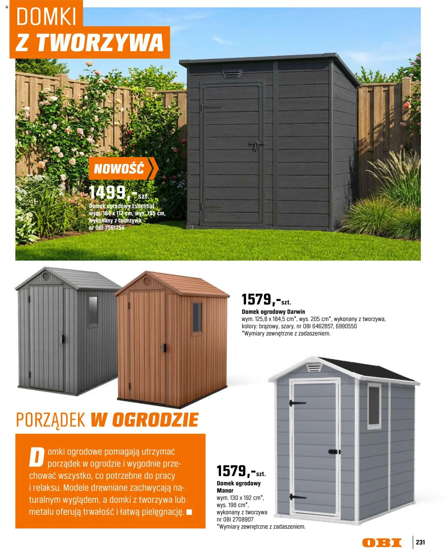 OBI gazetka - Ogród od 11.03.2026 | Strona: 231