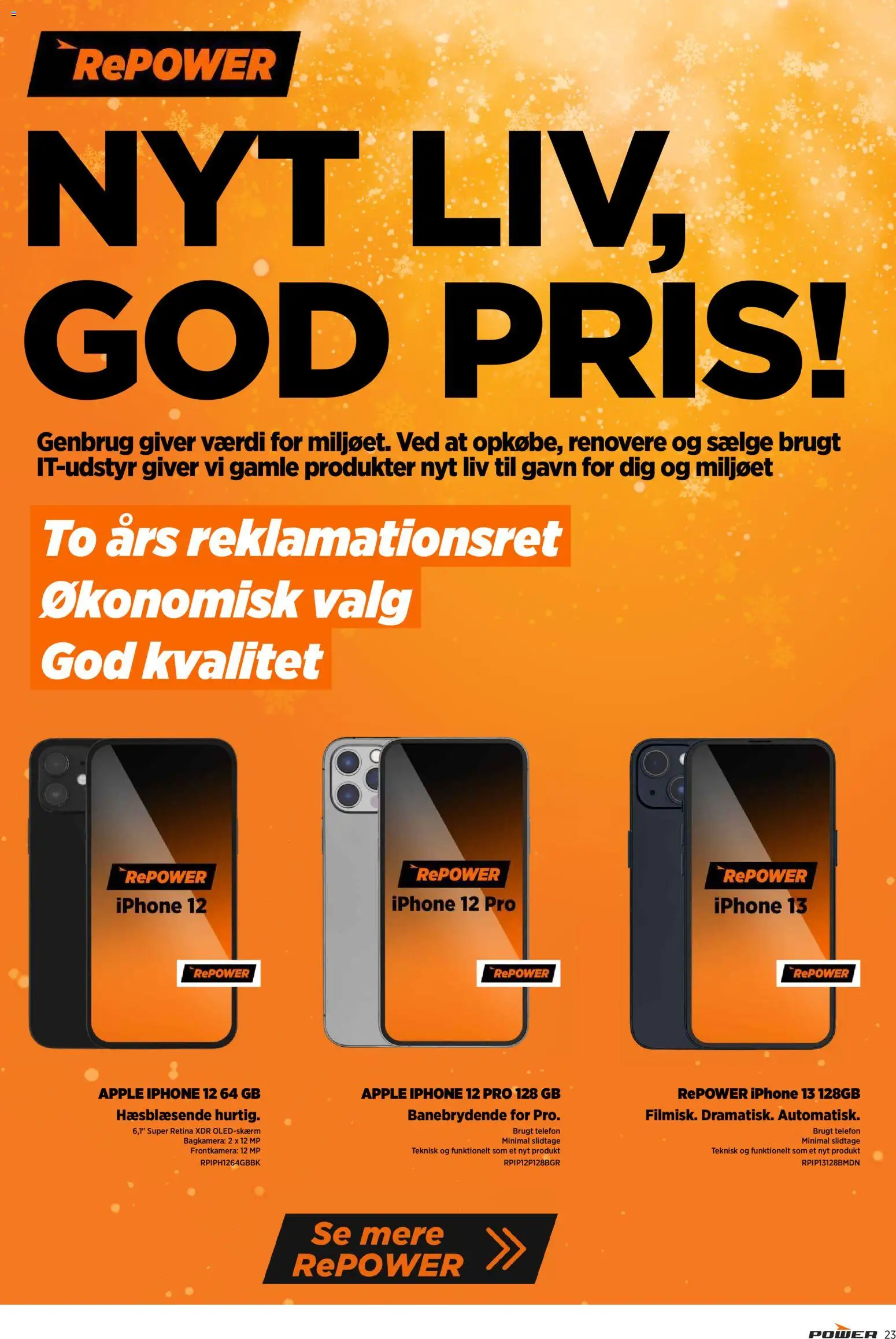 Power tilbudsavis – gyldig fra 03.04.2026 | Side: 23 | Produkter: Telefon, Søm