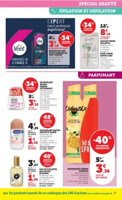  | Page: 15 | Produits: Cire, Rasoir, Exfoliant, Eau de toilette