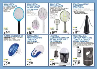 Anteprima del volantino Catalogo Insetticidi e Zanzariere Brico OK	 valido a partire dal 03.03.2025 | Pagina: 2 | Prodotti: Cavo, USB, Griglia, Batteria
