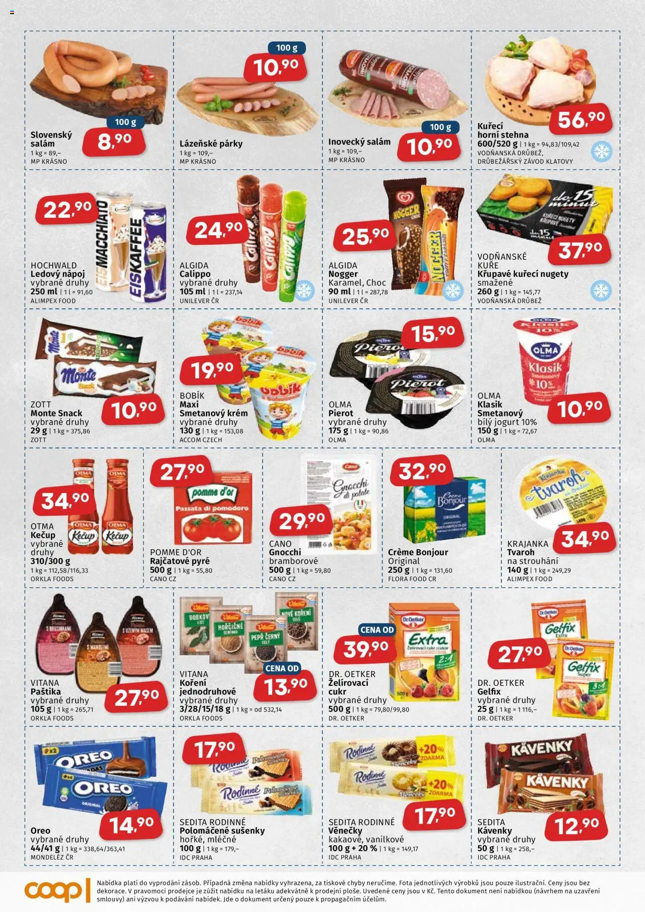 Coop leták - Středočeský region od 18.06.2025 | Strana: 2 | Produkty: Jogurt, Passata, Kuře, Paštika