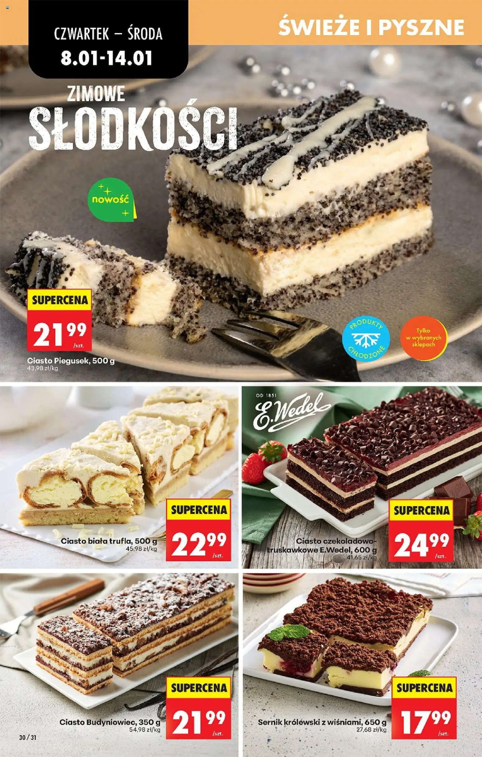 Biedronka gazetka - Oferta w tym tygodniu od 08.01.2026 | Strona: 36 | Produkty: Ciasto