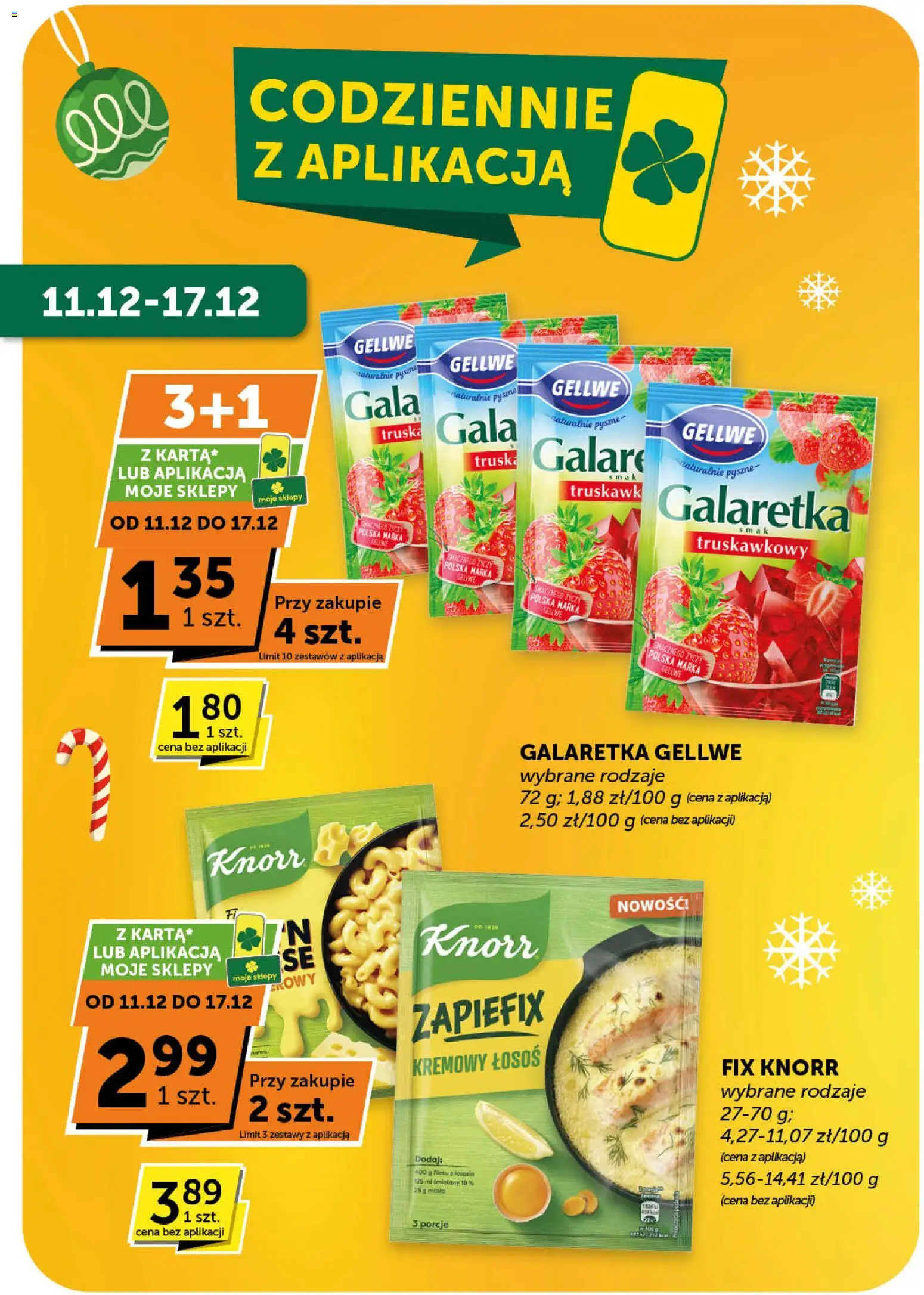 Euro Sklep Gazetka - Minimarket od 11.12.2025 | Strona: 27 | Produkty: Galaretka, Łosoś