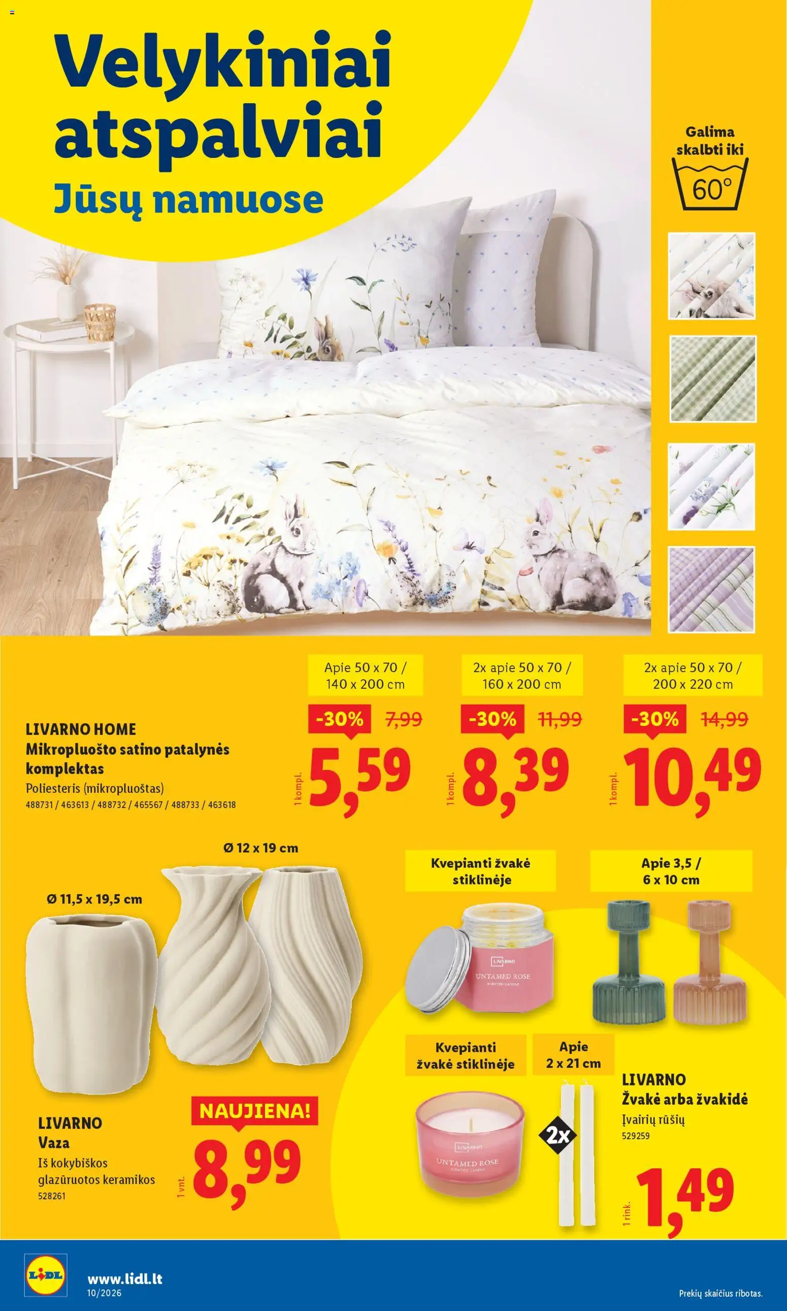 LIDL akcijos nuo 02.03.2026 | Puslapis: 26 | Prekių: Vaza