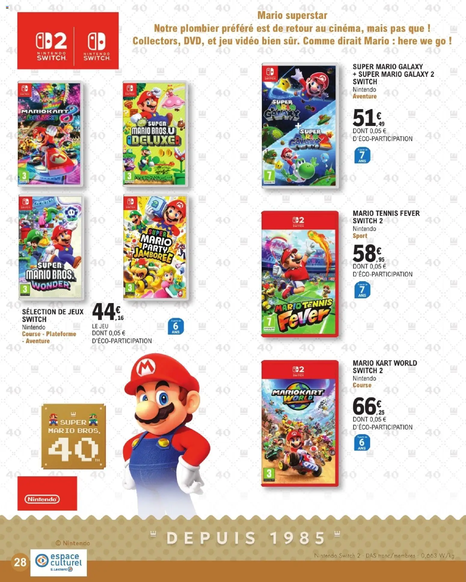 {H1} | Page: 28 | Produits: Vidéo, Jeu vidéo, Mais, Jeux