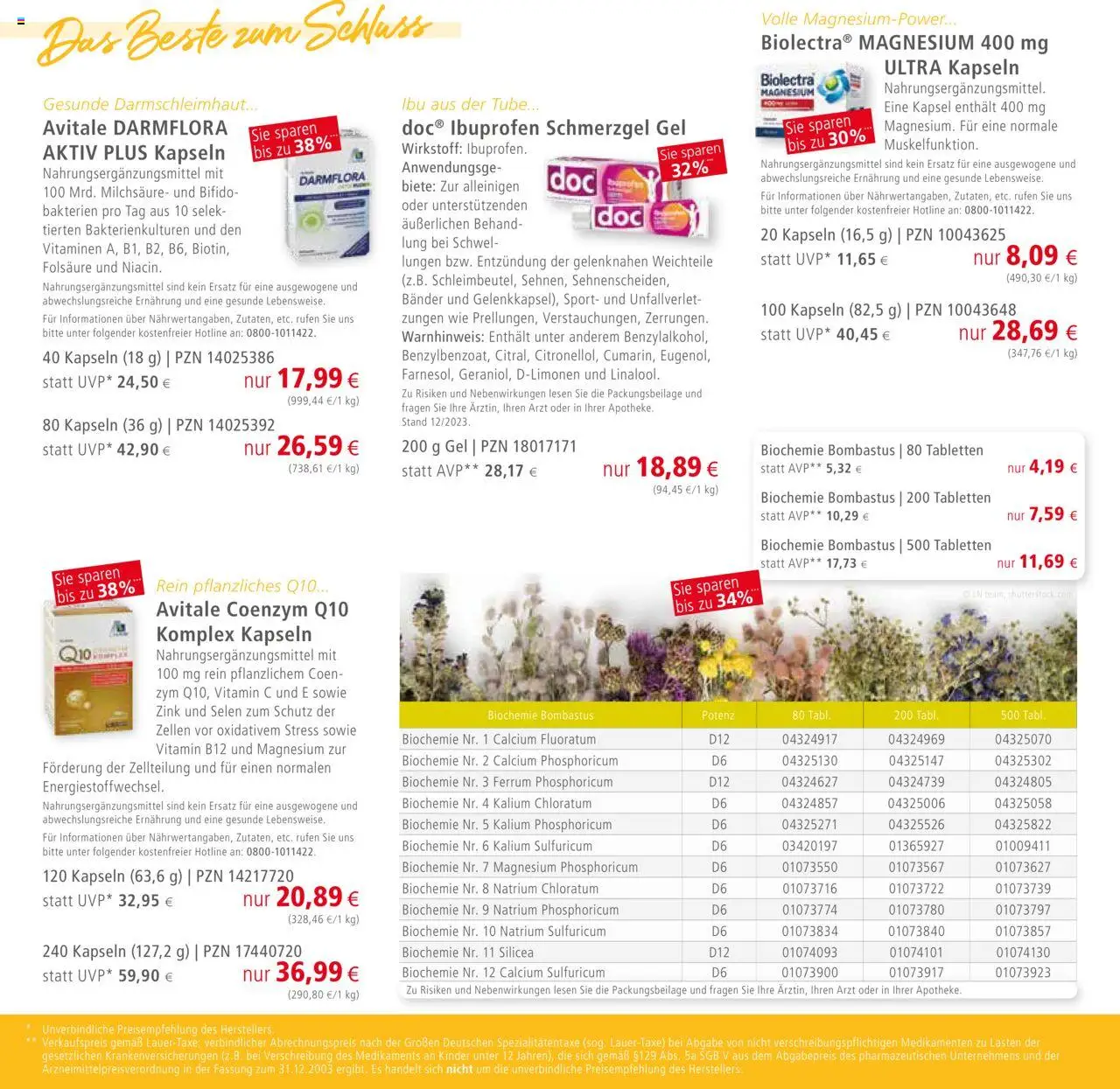 Apotal Prospekt 	 - gültig ab dem 26.08.2025 | Seite: 8