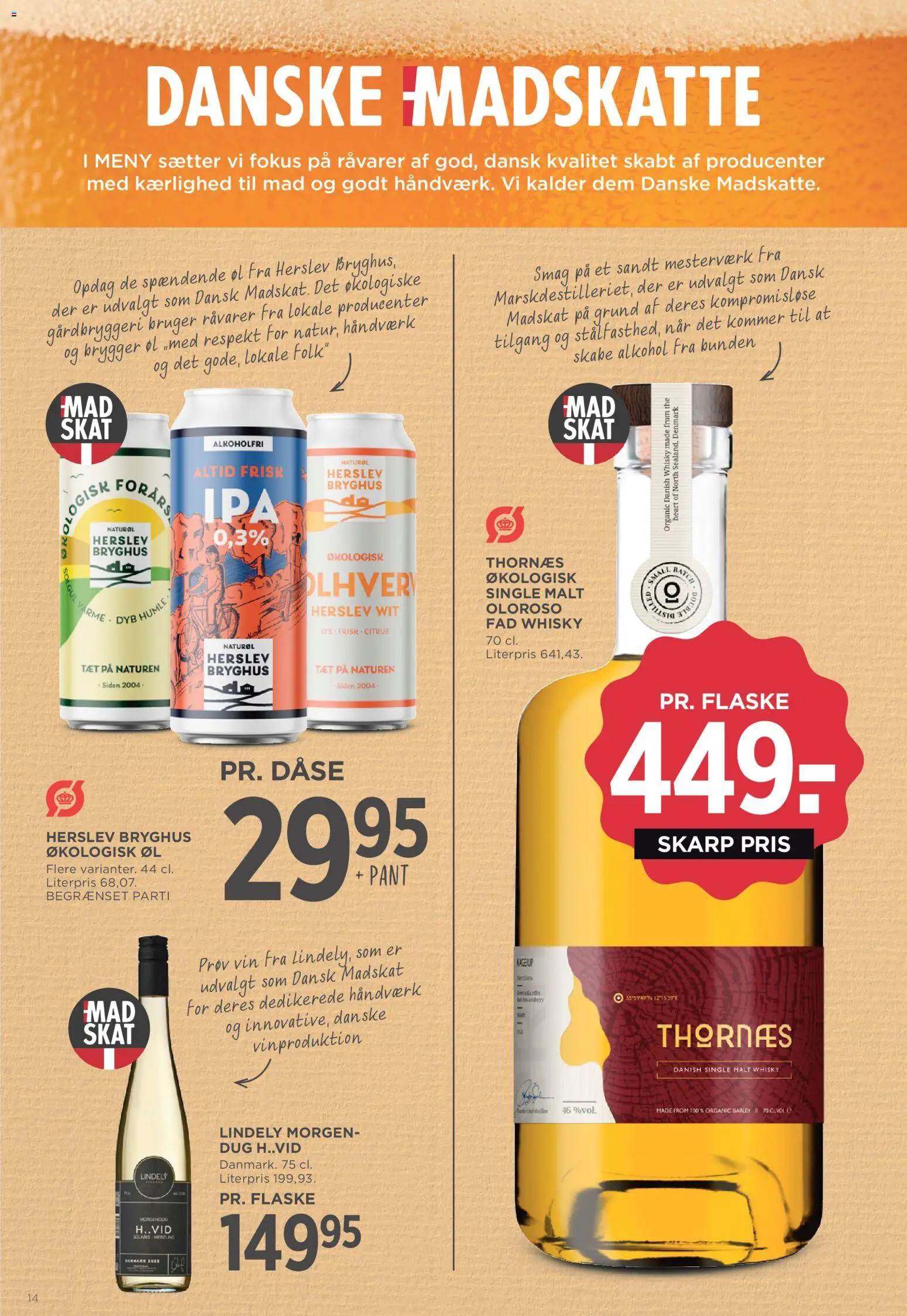 Meny tilbudsavis – gyldig fra 06.03.2026 | Side: 21 | Produkter: Vin, Øl, Whisky, Søm