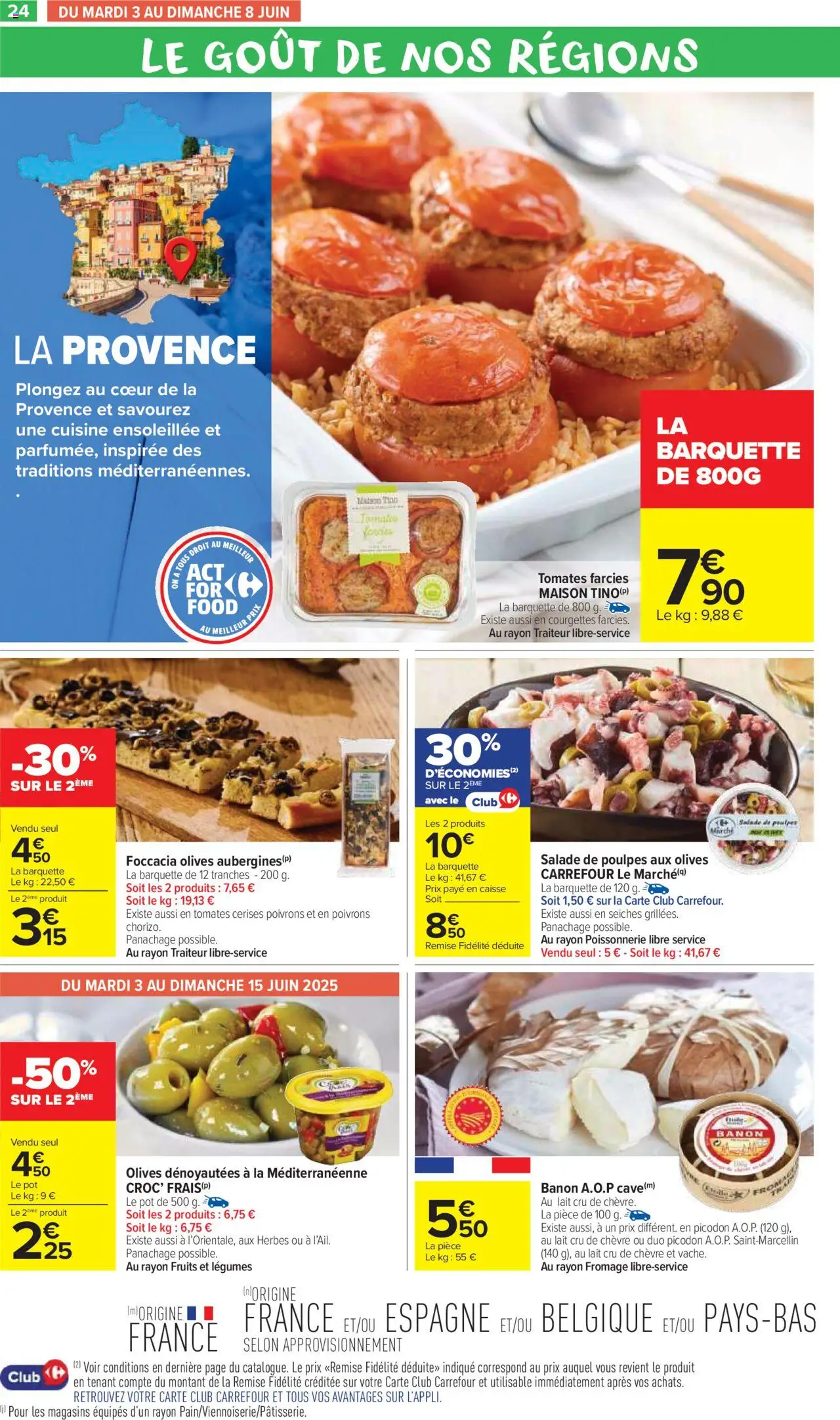 | Page: 26 | Produits: Cerises, Poissonnerie, Lait, Fromage
