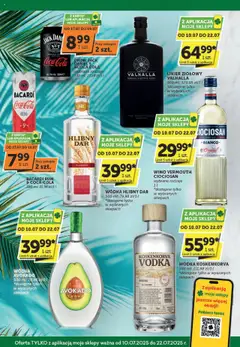 Groszek Gazetka - Katalog Alkoholowy od 10.07.2025 | Strona: 5 | Produkty: Likier ziołowy, Bacardi Rum, Jack Daniel's, Wódka