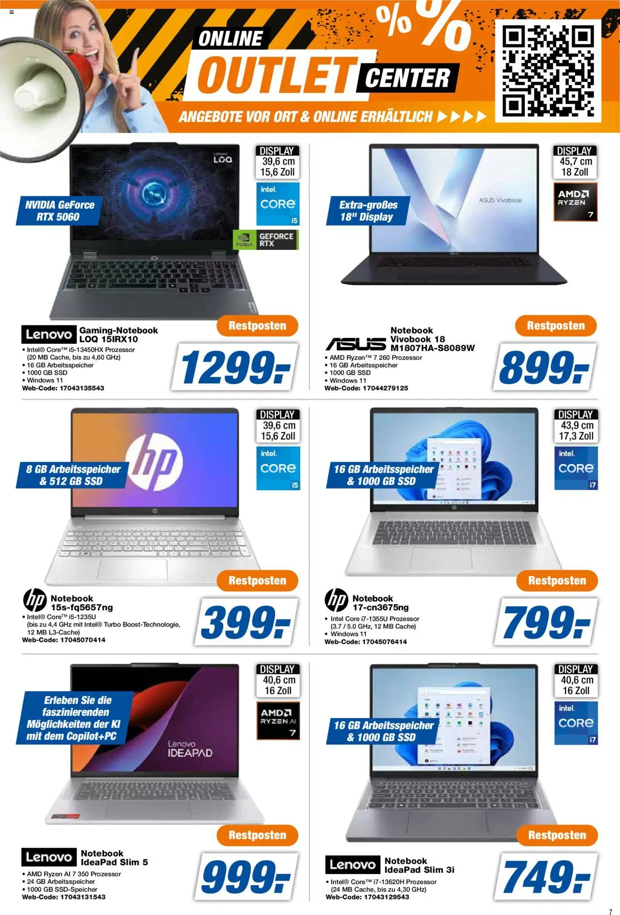 Expert Prospekt 	 - gültig ab dem 08.08.2025 | Seite: 7 | Produkte: Lenovo, Notebook