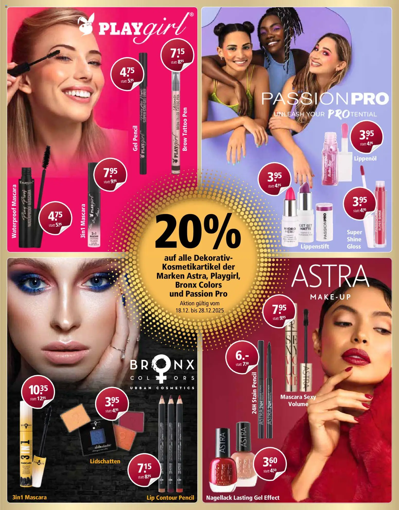 Otto's Aktionen Xmas Spezial – gültig ab 18.12.2025 | Seite: 5 | Produkte: Lidschatten, Lippenstift, Nagellack, Mascara