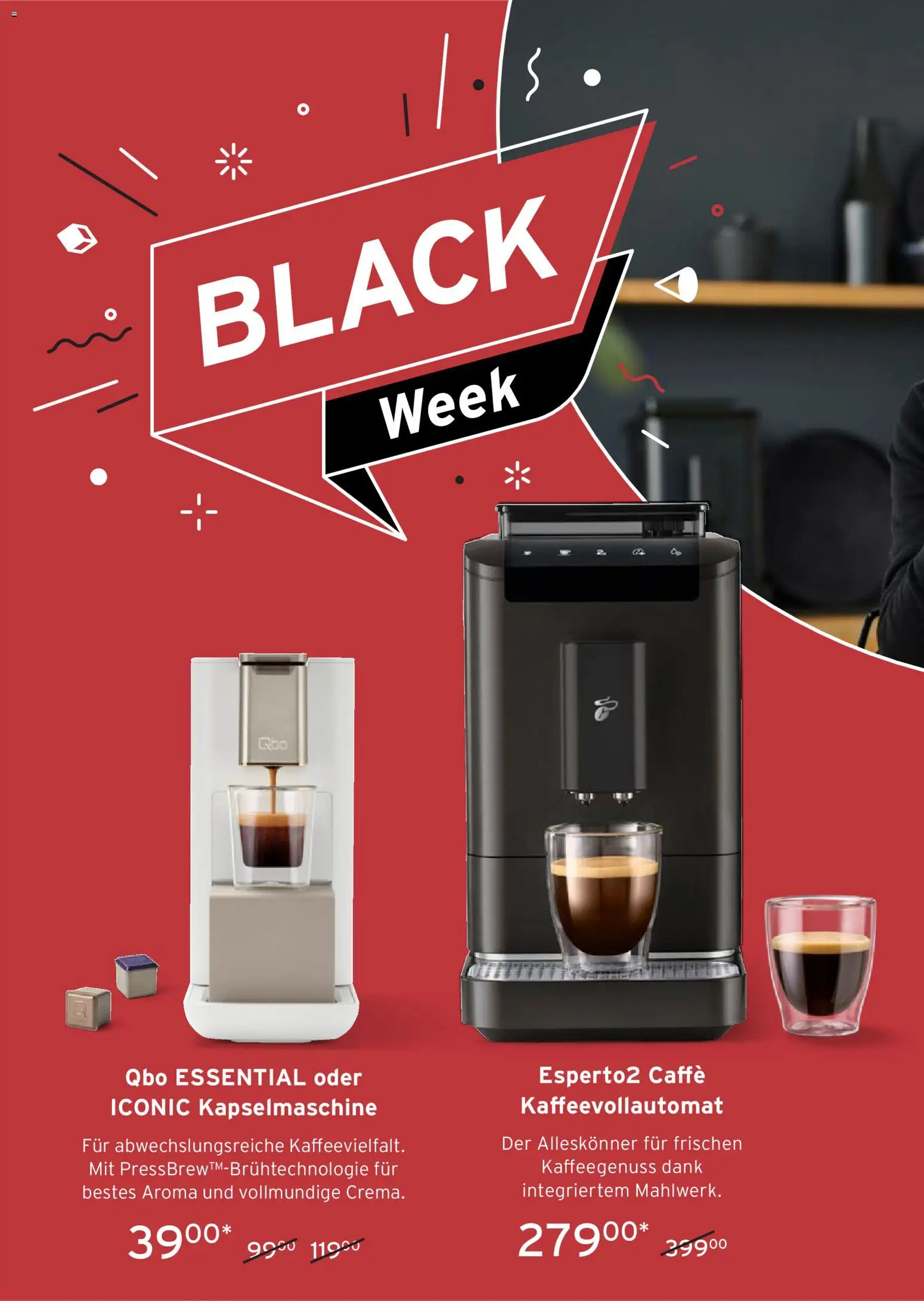 Tchibo - Black Friday – gültig ab 26.11.2025 | Seite: 34 | Produkte: Kaffeevollautomat