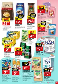 Twój Market Gazetka od 17.06.2025 | Strona: 19 | Produkty: Mleko nan, Bobo frut, Kawa prima, Herbata