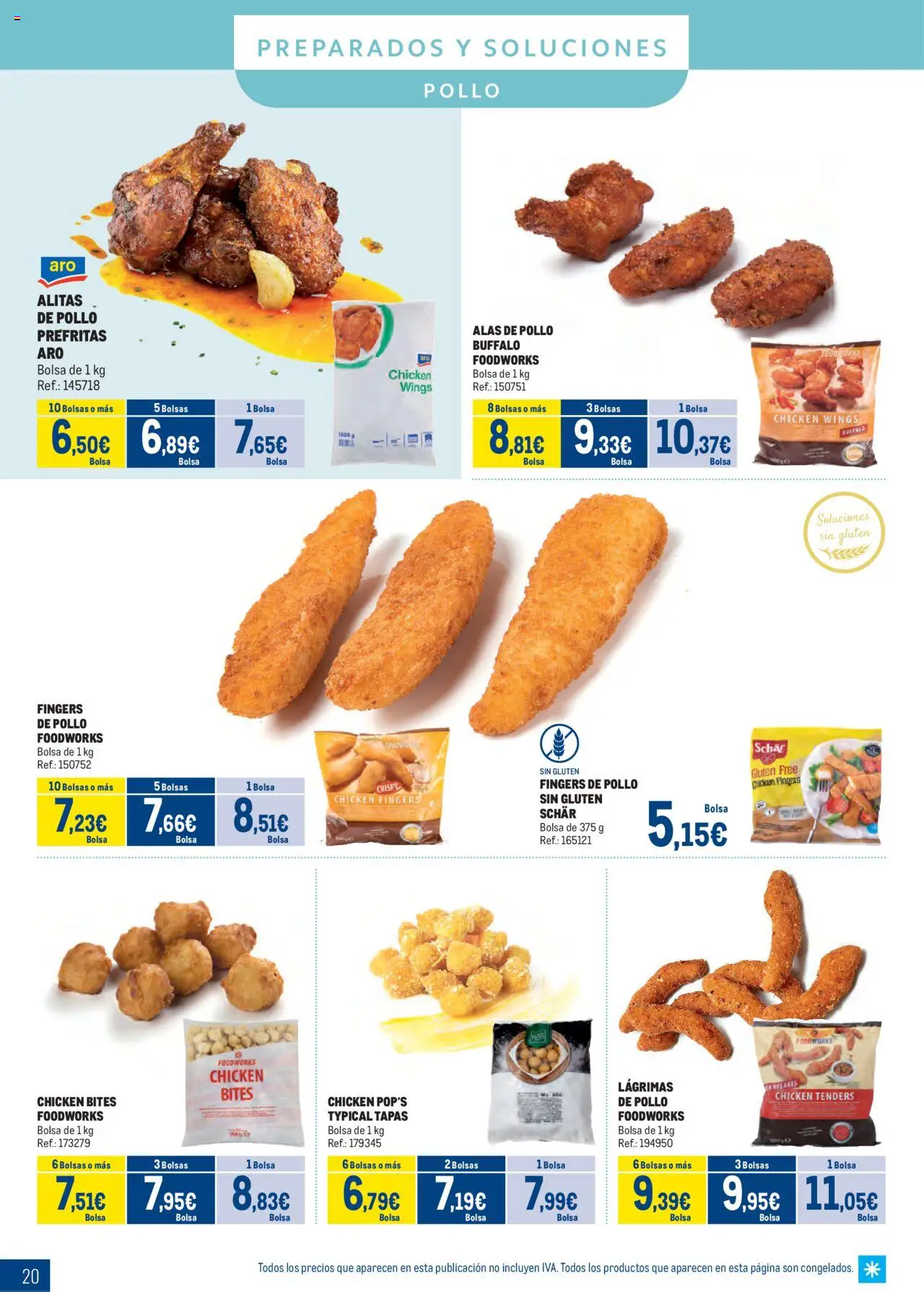 Makro - Congelados Centro │ válido desde el 04.08.2025 | Página: 20 | Productos: Bolsa