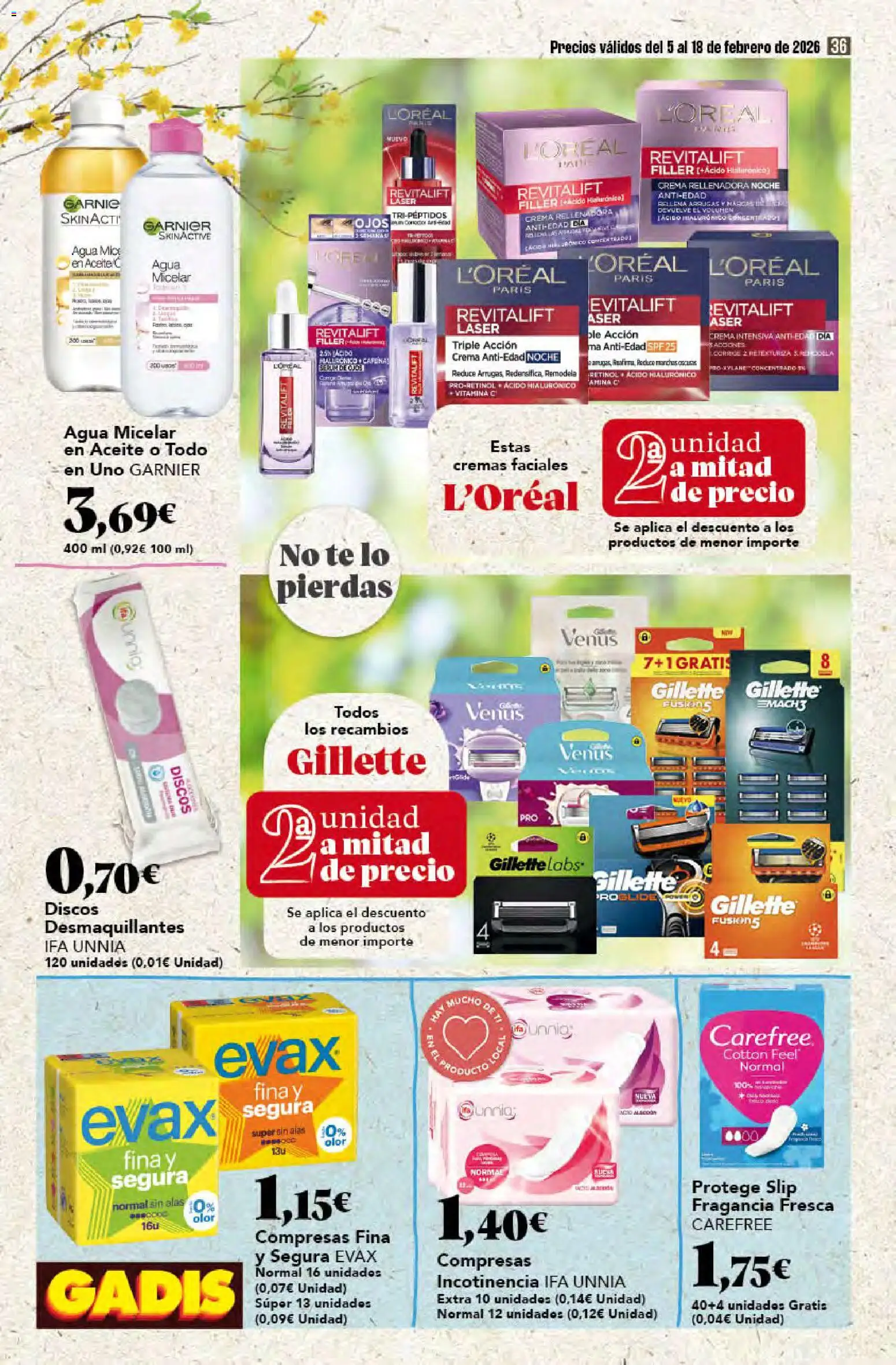 Gadis - folleto │ válido desde el 05.02.2026 | Página: 36