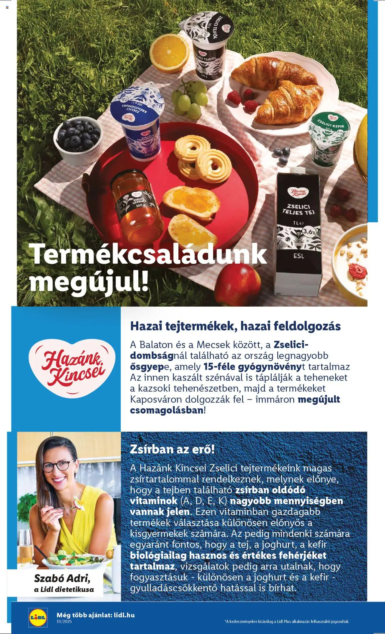 Lidl akciós ujság - amely érvényes a következő dátumtól: 14.08.2025 | Oldal: 20 | Termékek: Kefir, Tej, Joghurt, Tejföl