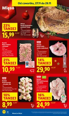 Pogląd oferty "Rzeźnik Polski kurczak - skrzydła, XXL, 1 kg" - ważna od 27.11.2025 | Strona: 24