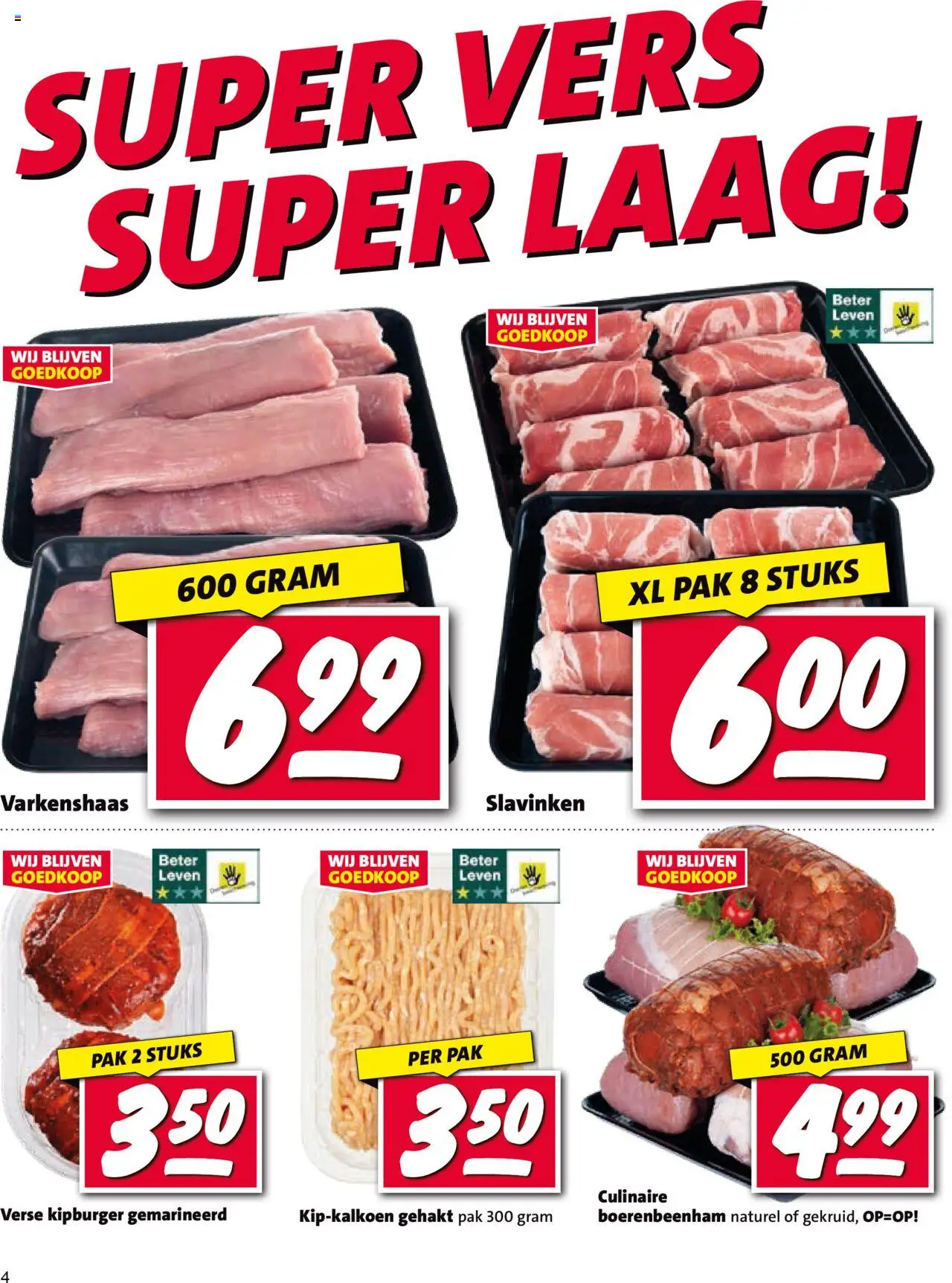  | Pagina: 4 | Producten: Gehakt