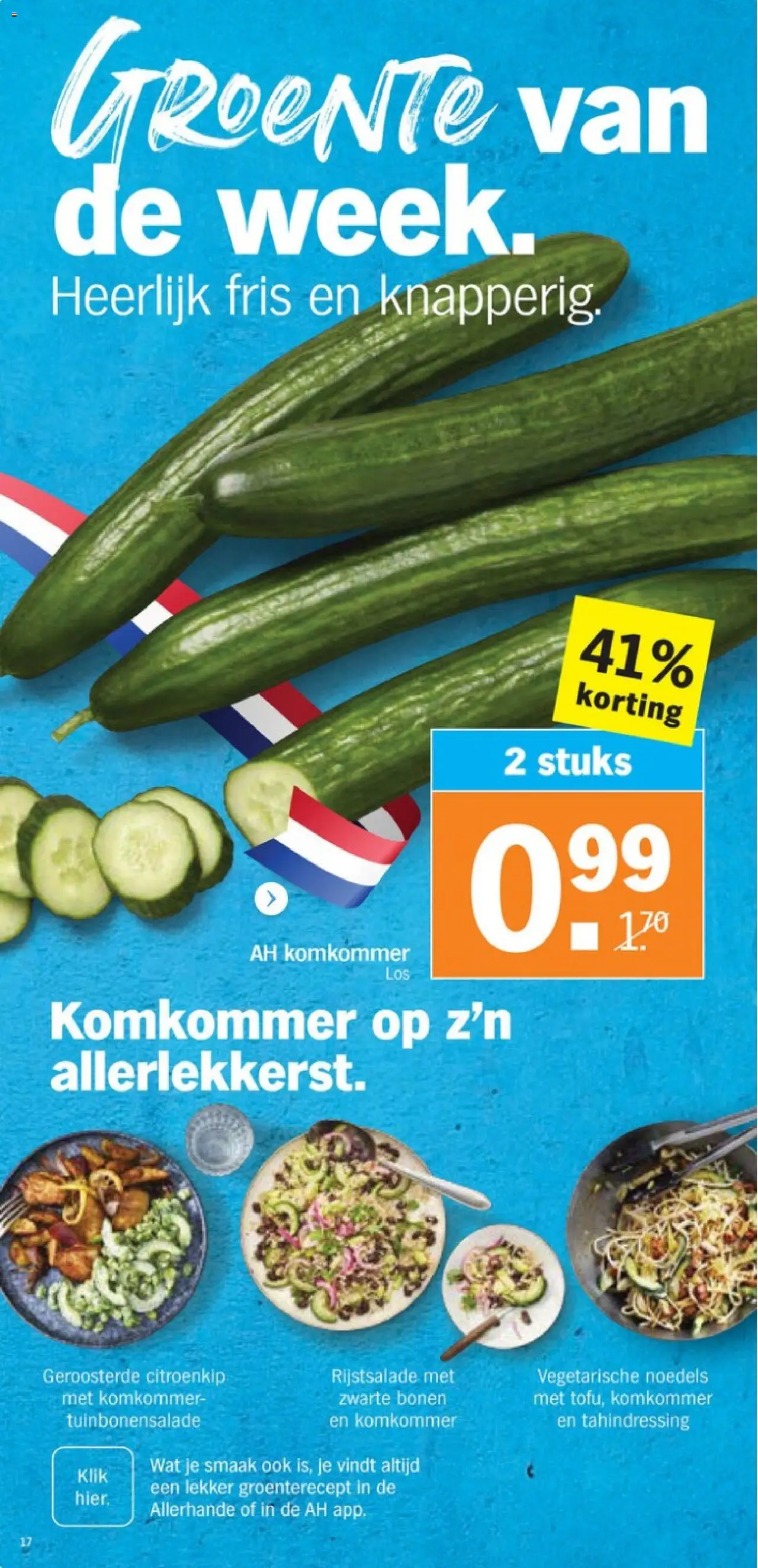  | Pagina: 17 | Producten: Komkommer, Noedels
