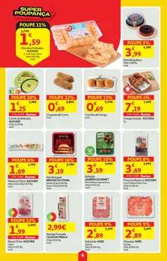 Pré-visualização Minipreço folheto válido de 23.10.2025 | Página: 6 | Produtos: Frango, Bolo, Carne, Biscoitos