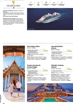 Vista previa Viajes El Corte Inglés Cruceros marítimos válido desde el 01.01.2026 | Página: 159 | Productos: Vino, Navegación