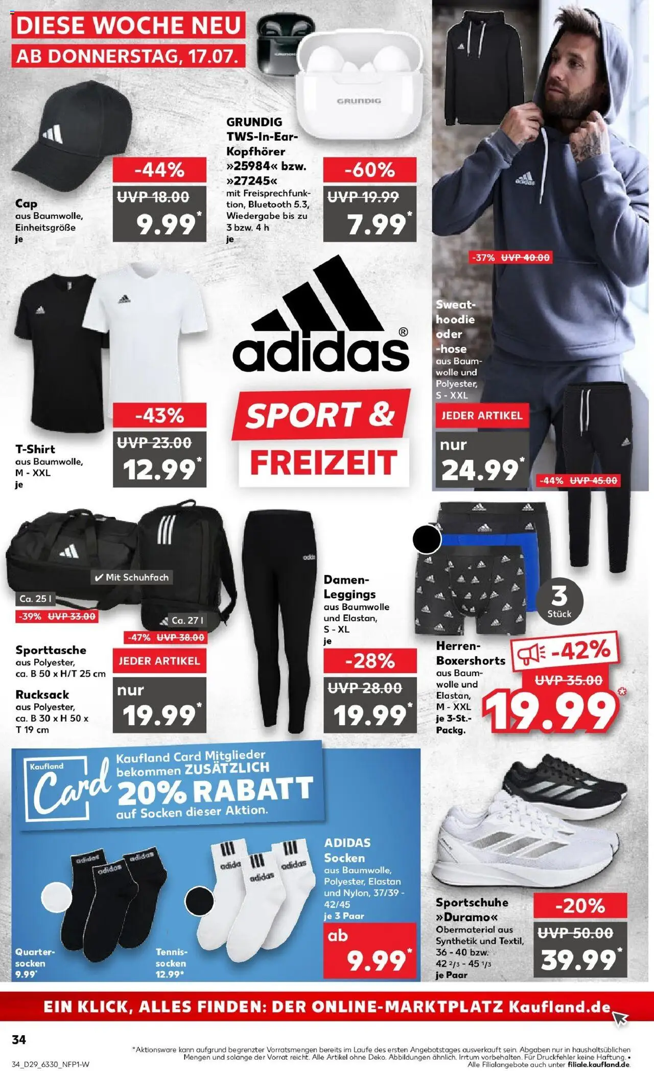 Kaufland prospekt Itzehoe	 - gültig ab dem 21.07.2025 | Seite: 47 | Produkte: T-Shirt, Hoodie, Rucksack, Kopfhörer