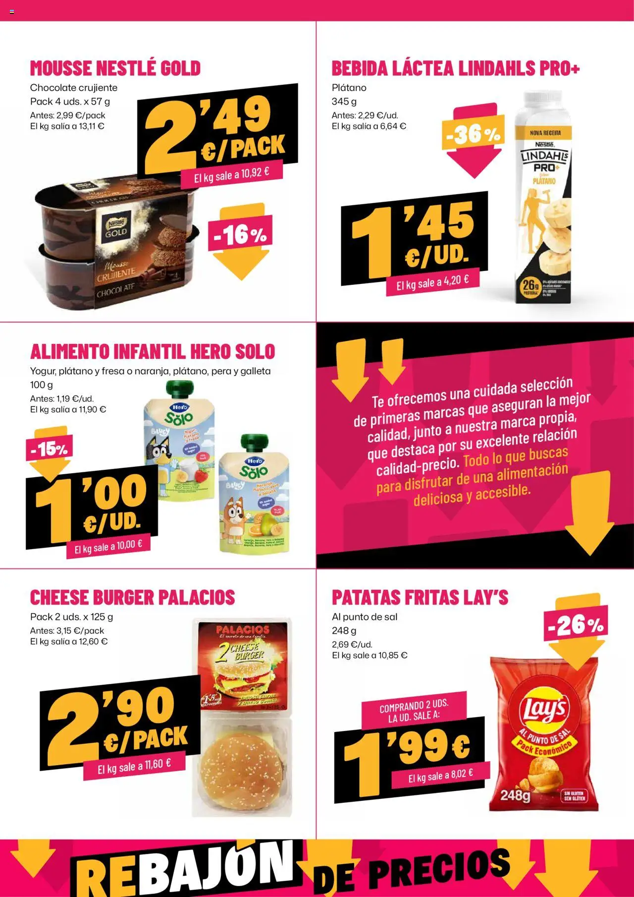 AhorraMas folleto │ válido desde el 07.08.2025 | Página: 12 | Productos: Mousse, Chocolate, Té