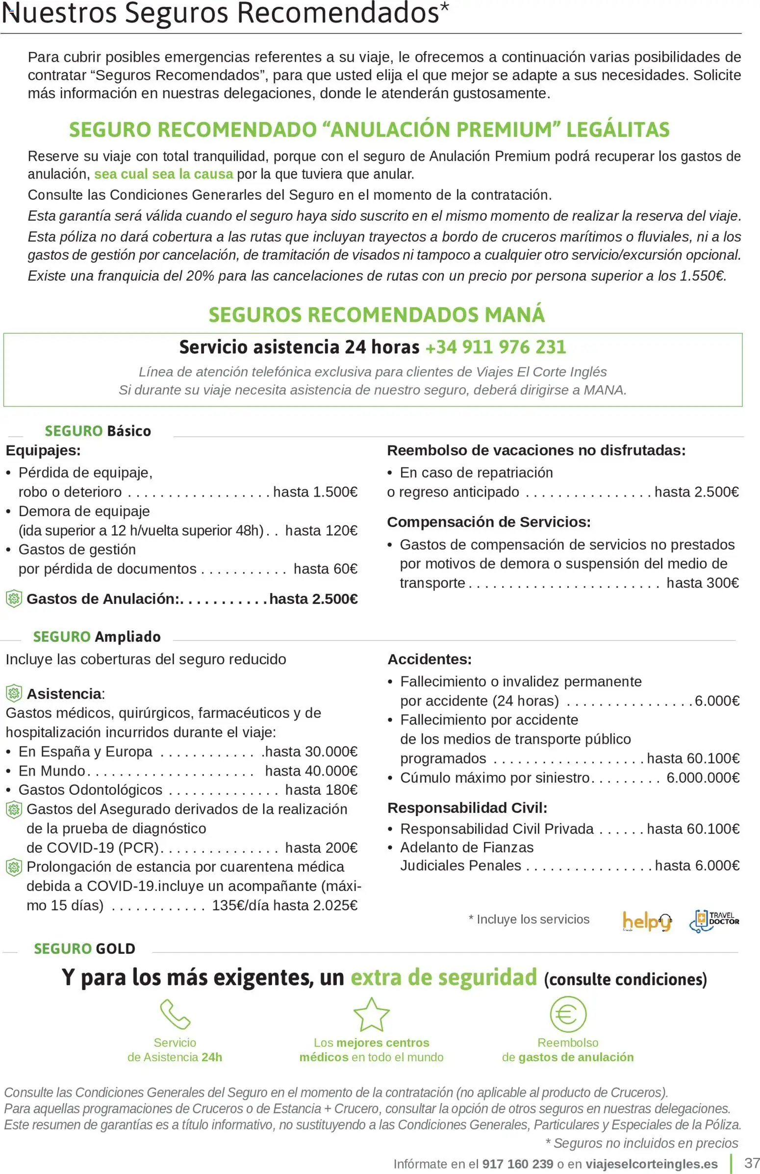 Viajes El Corte Inglés Junta de Extremadura │ válido desde el 01.03.2026 | Página: 37