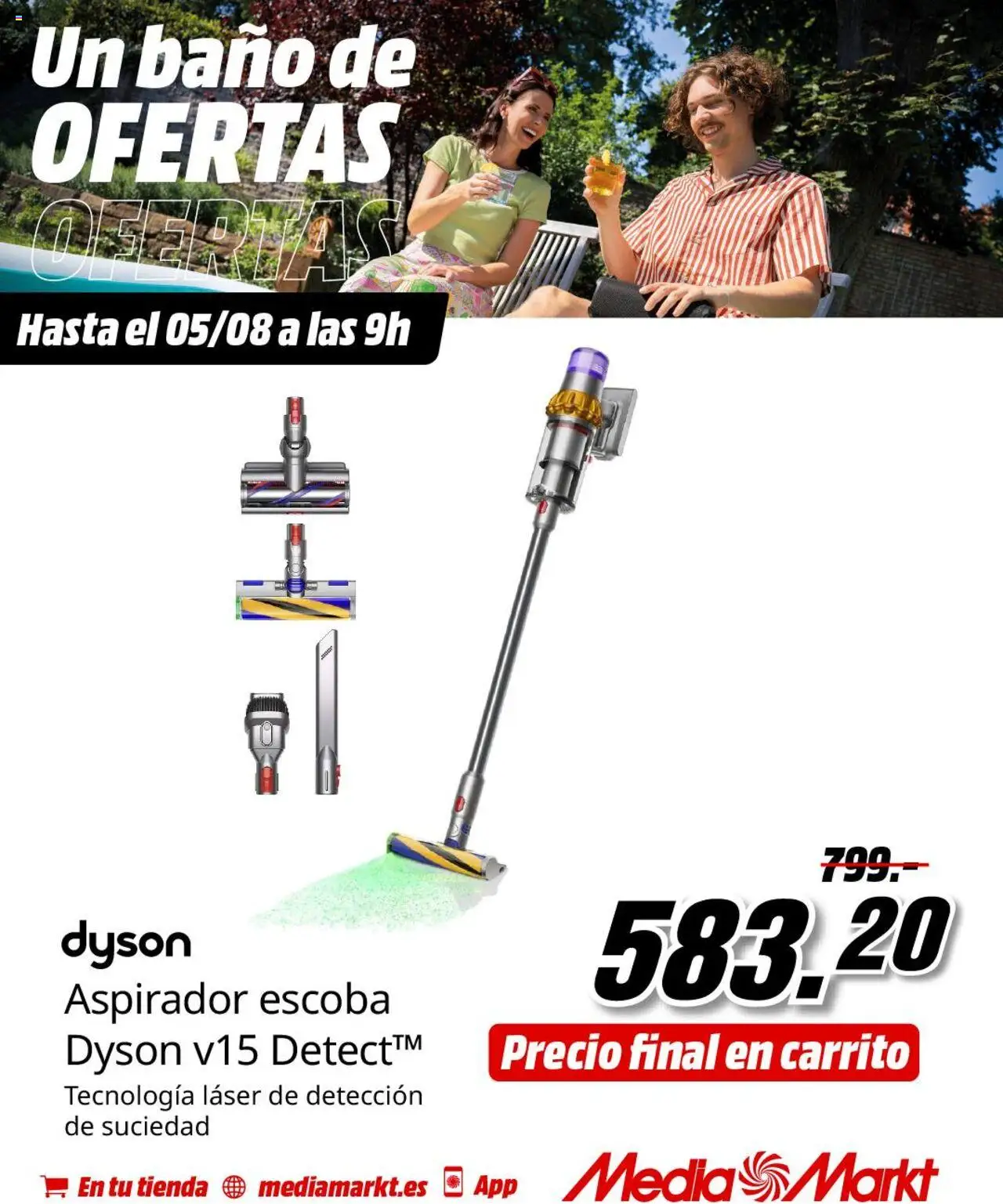 Media Markt folleto │ válido desde el 04.08.2025 | Página: 2 | Productos: Escoba, Aspirador, Baño