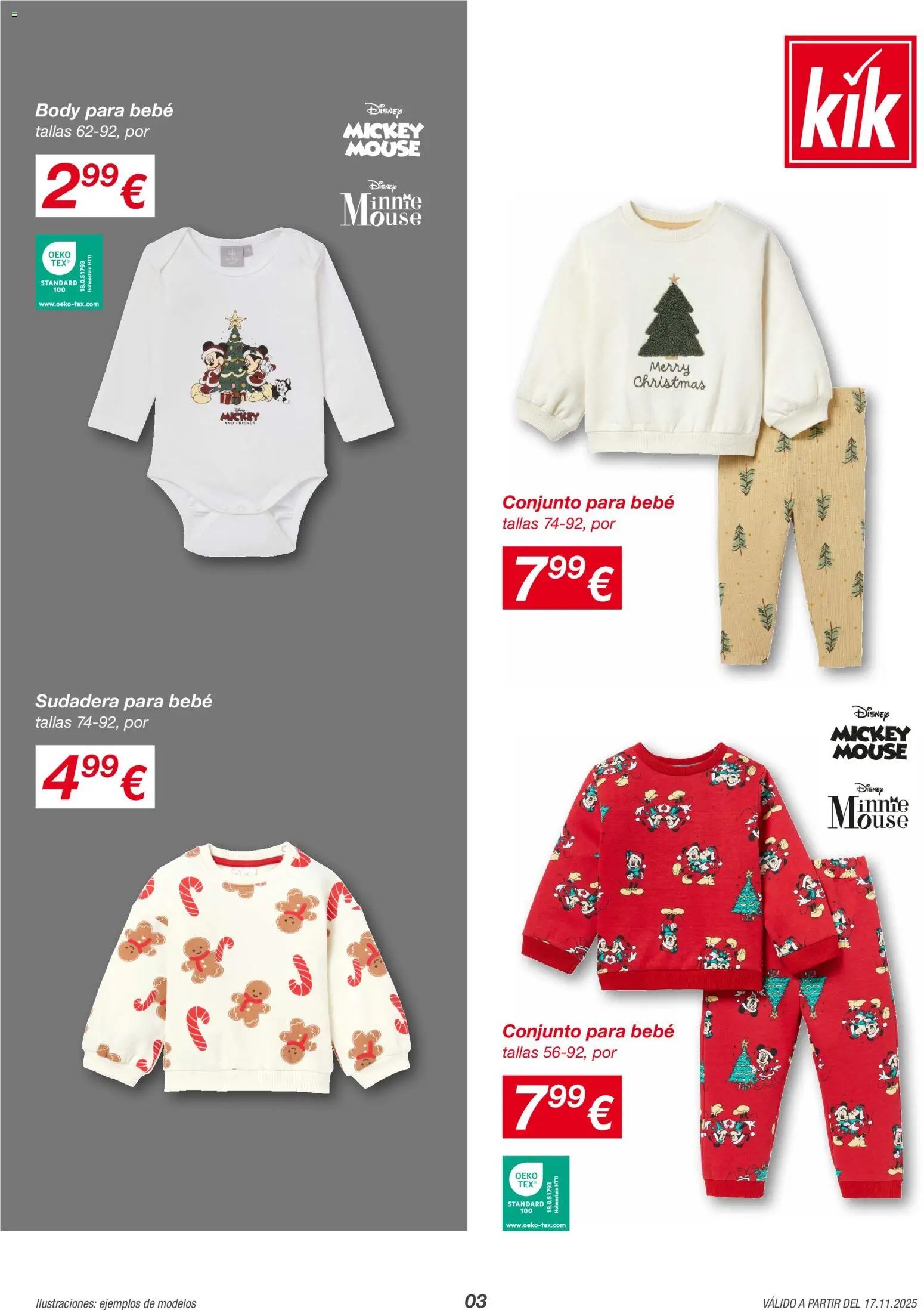 KIK Black Friday │ válido desde el 17.11.2025 | Página: 3 | Productos: Sudadera, Mouse, Body