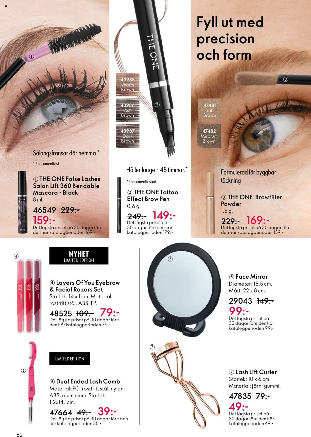 Oriflame reklamblad aktuell från 14.09.2025 | Sida: 62