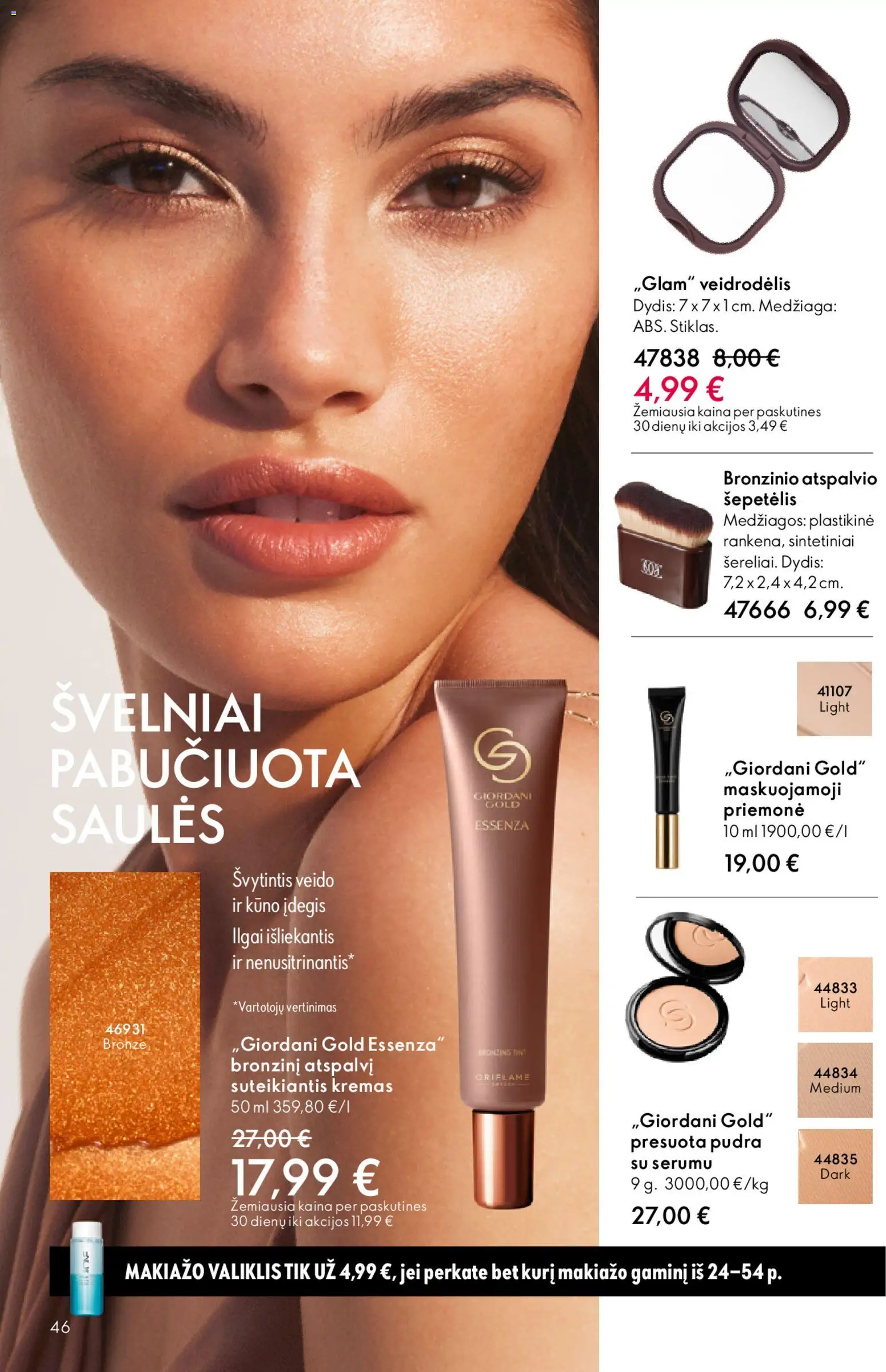 Oriflame akcijos nuo 31.12.2025 | Puslapis: 46 | Prekių: Pudra, Šepetėlis, Kremas