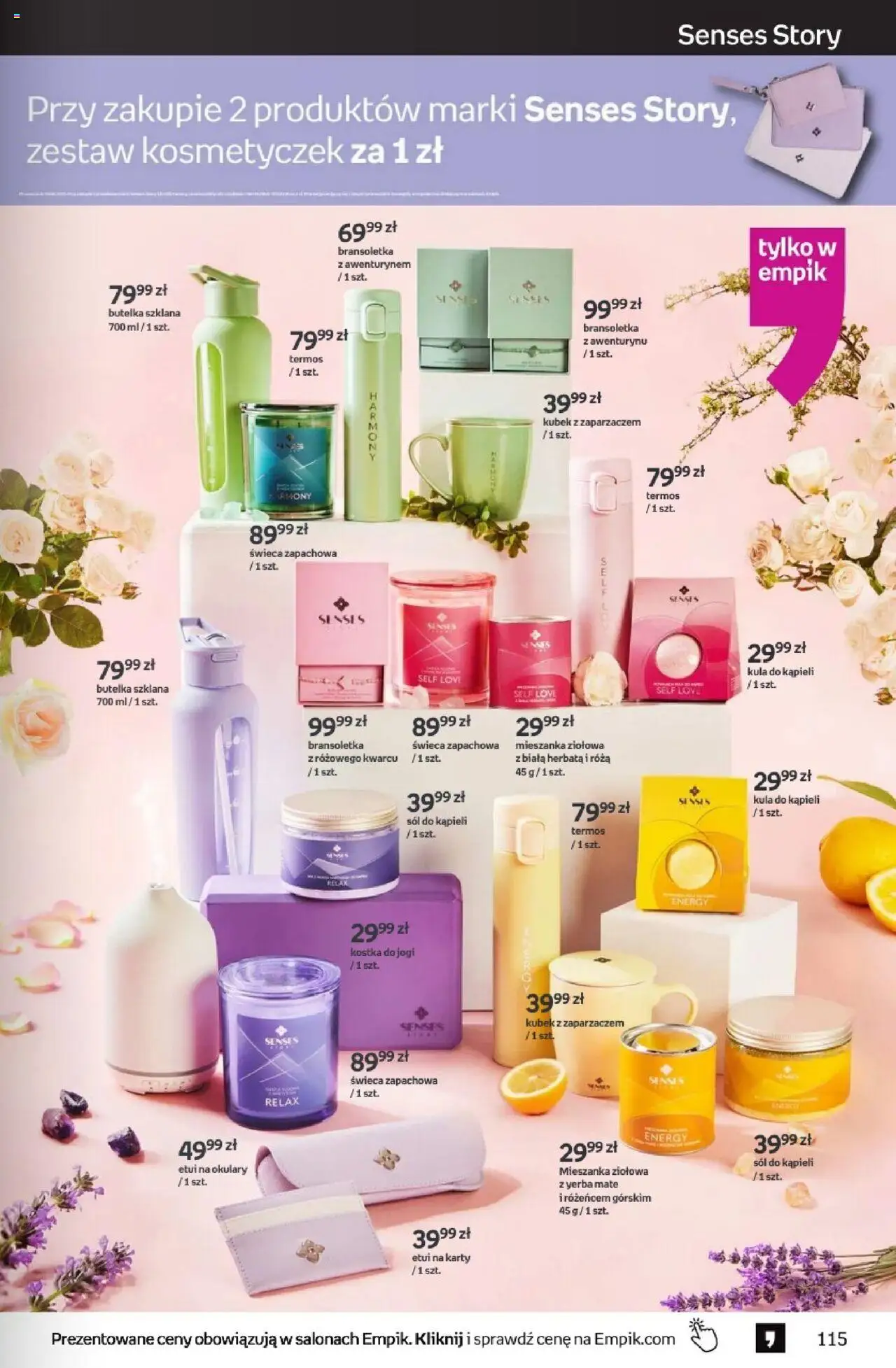 Empik promocje od 21.05.2025 | Strona: 115 | Produkty: Bransoletka, Herbata, Sól, Yerba mate