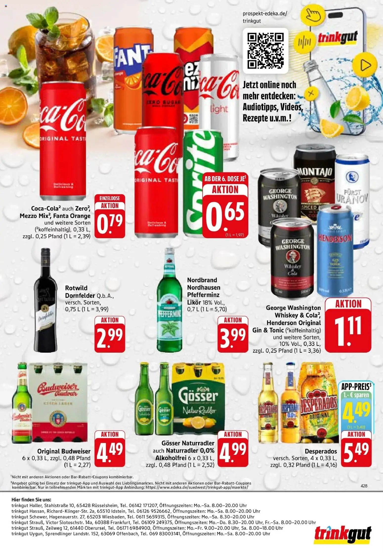 Trinkgut Prospekt Offenbach	 – gültig ab 27.04.2026 | Seite: 8 | Produkte: Likör, Radler, Desperados, Budweiser