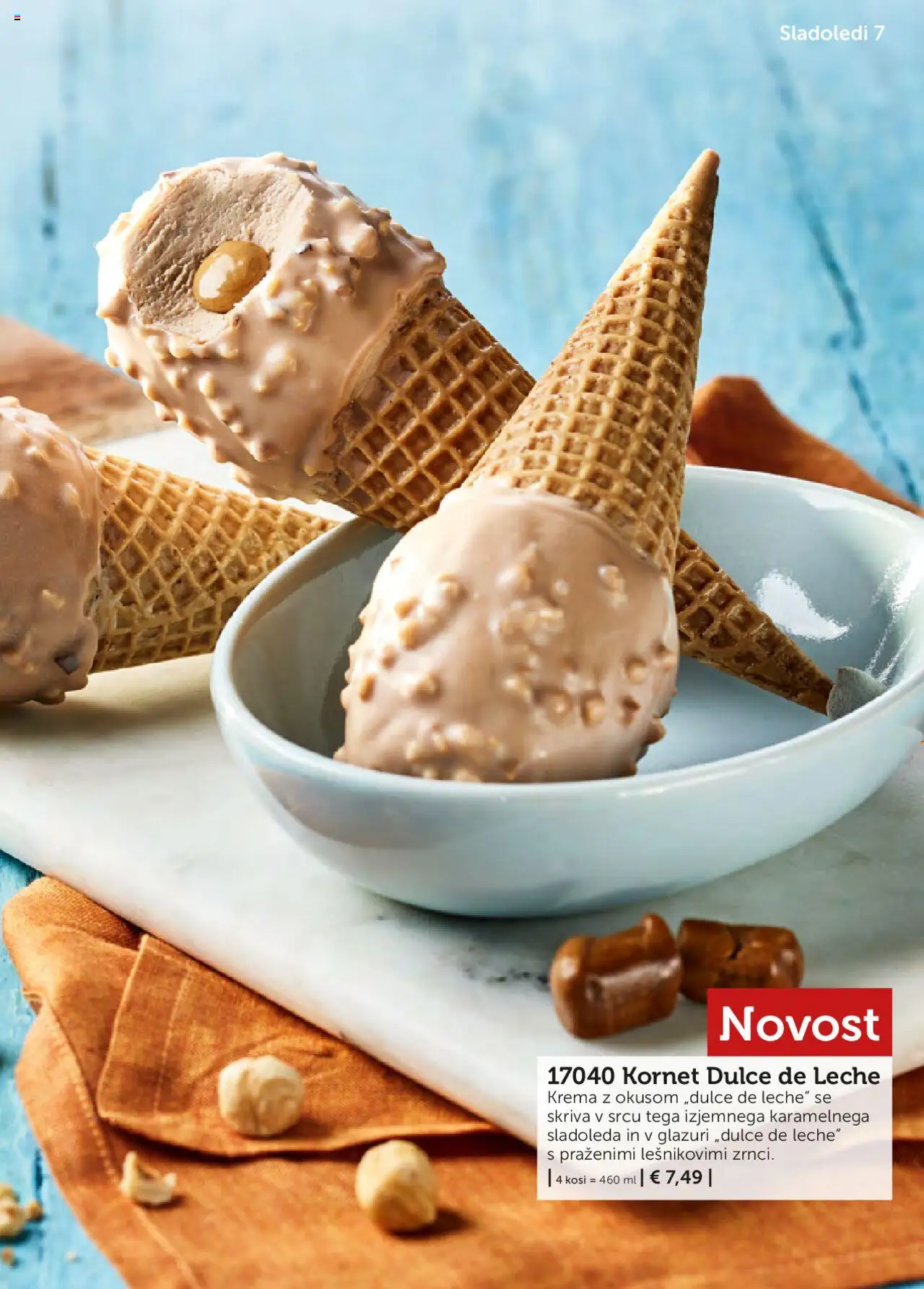 Novi Bofrost katalog ponudbe – veljaven od 01.05.2025 | Stran: 7 | Izdelki: Krema