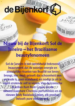 De Bijenkorf - Folder - Voorbeeld van een folder van De Bijenkorf, geldig van 01.10.2025