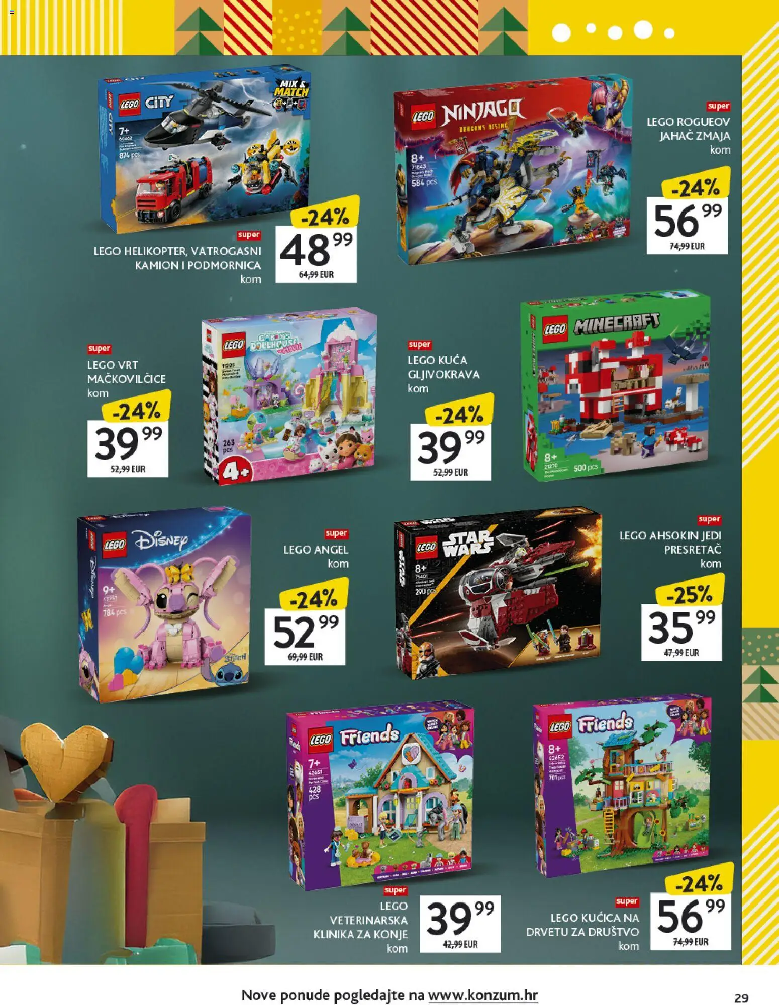 Konzum HR akciós ujság - amely érvényes a következő dátumtól: 17.11.2025 | Oldal: 29 | Termékek: PC