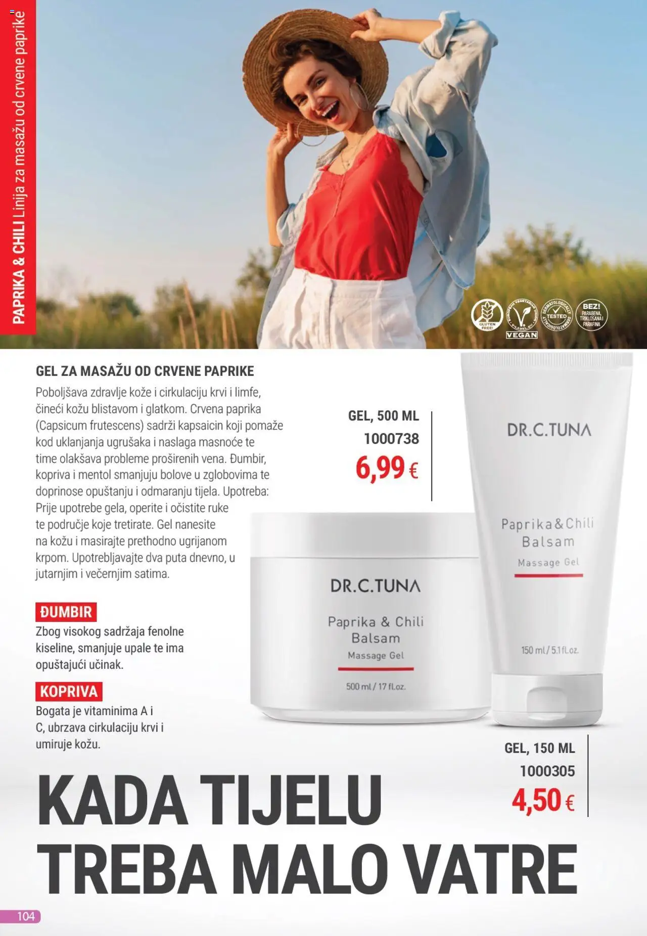 Farmasi katalog | vrijedi od 01.08.2025 | Stranica: 104 | Proizvodi: Paprika, Đumbir